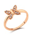 Cute Butterfly Silver Ring NSR-454